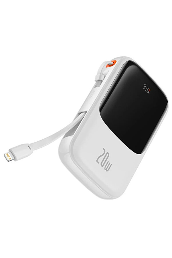 Qpow Pro Di̇ji̇tal Göstergeli̇ 10000Mah 20W Hızlı Şarj Powerbank İphone Li̇ghtni̇ng K - Tms4644-3847