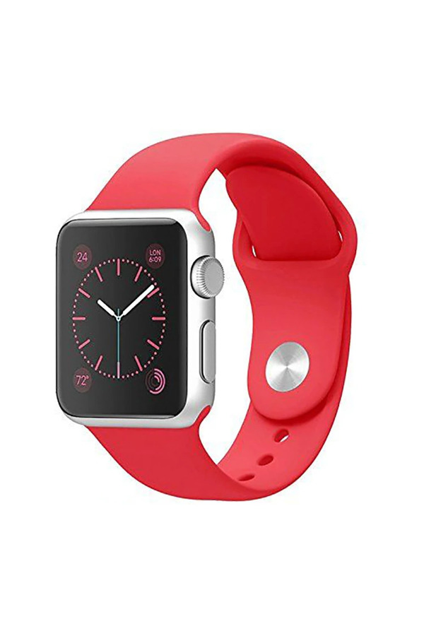 Ally Apple Watch 7-8 45Mm 6-5-4 44Mm Si̇li̇kon Kordon Kayış 3-2-1 42Mm-(1903) - Dropx6971-4964