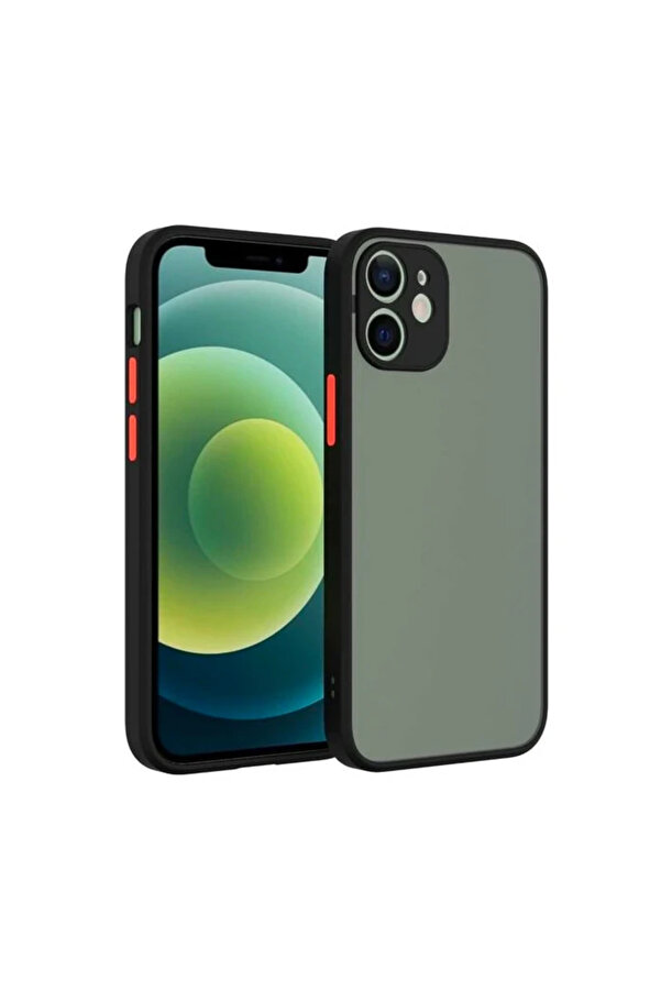 İphone 12 Mi̇ni̇ 5.4İnç Kamera Korumalı Premi̇um Si̇li̇kon Kılıf-(1903) - Dropx4120-4584