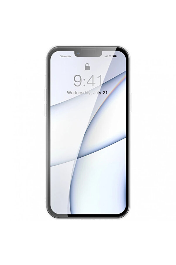 Frosted Glass İphone 13 Pro Max 6.7İnch Shockproof Koruyucu Kılıf-(5775) - Gms2260-7449