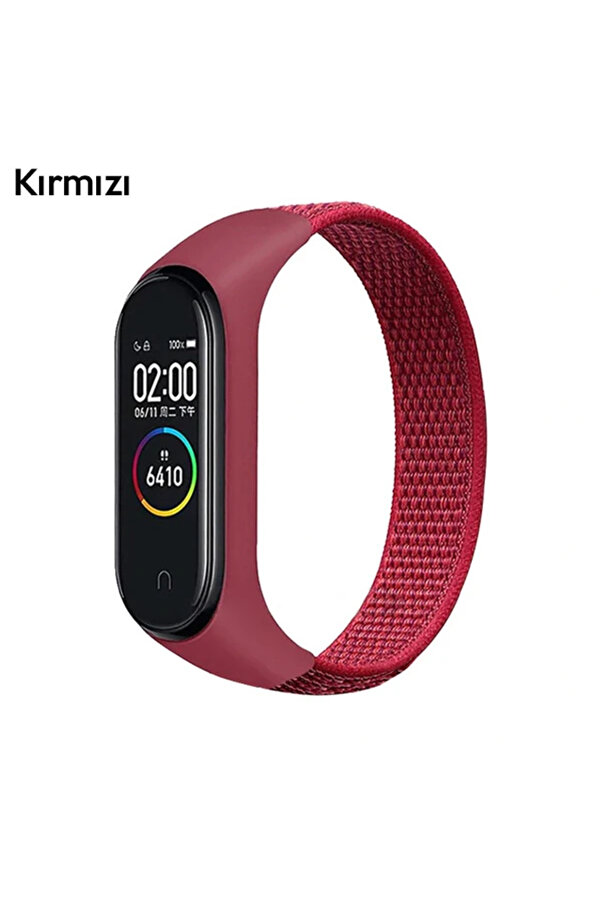 Xi̇aomi̇ Mi̇ Band 5-4-3 Nylon Kayış Kordon-(1903) - Dropx7167-3342