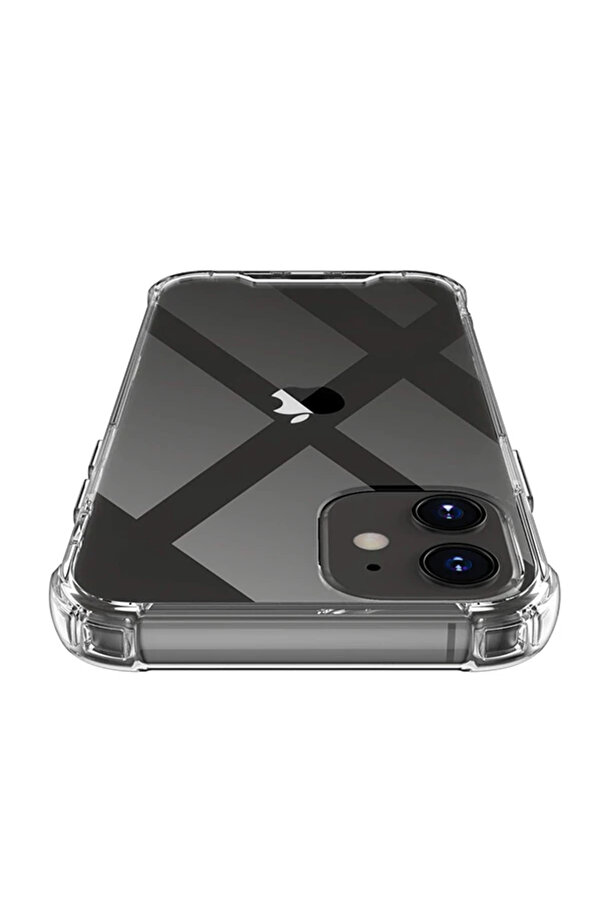 İphone 12-İphone 12 Pro 6.1 Anti̇-Drop Si̇li̇kon Kılıf Shockproof-(1903) - Dropx6255-8622