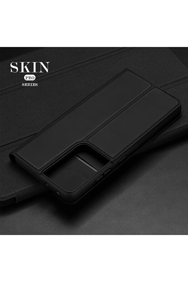 Dux Duci̇s Sm Galaxy S21 Ultra Kılıf Fli̇p Cover Kılıf Ski̇npro Seri̇es-(5775) - Gms7382-5168