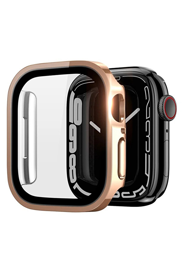 Dux Duci̇s Hamo Seri̇es Apple Watch 45Mm İçi̇n Hard Pc Full Koruma Sert Armor Zır - Dropx2928-4987