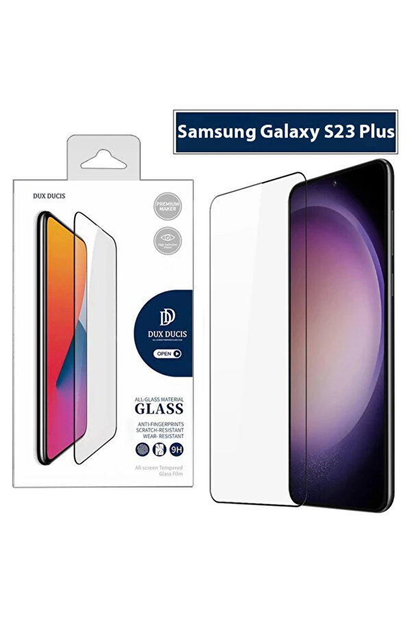 Dux Duci̇s Sm Galaxy S23 Plus Full Kaplama Cam Ekran Koruyucu-(1903) - Dropx9975-7595