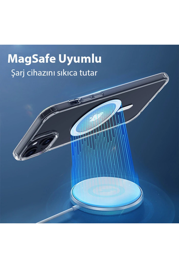 Dux Duci̇s Cli̇n Mag Seri̇es İphone 15 Magsafe Uyumlu Manyeti̇k Si̇li̇kon Kılıf-(5775) - Gms9851-7583