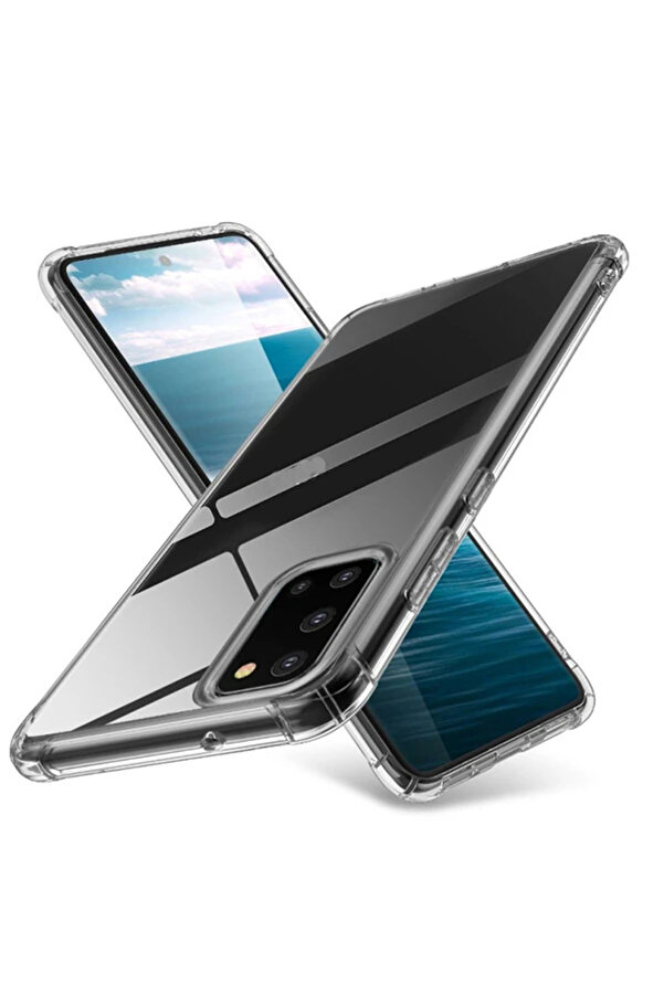 Ally Sm Galaxy M51 Anti̇-Drop Darbe Emi̇ci̇ Si̇li̇kon Kılıf-(1903) - Dropx6174-6947