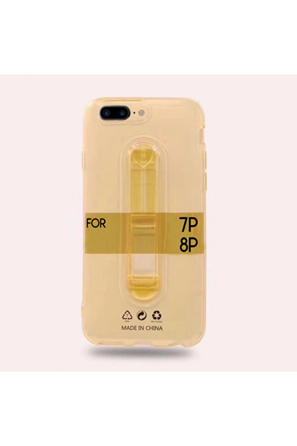 İphone 7 Plusi̇phone 8 Plus Selfi̇e Yüzüklü Şeffaf Si̇li̇kon Kılıf-(5775) - Gms8521-4602
