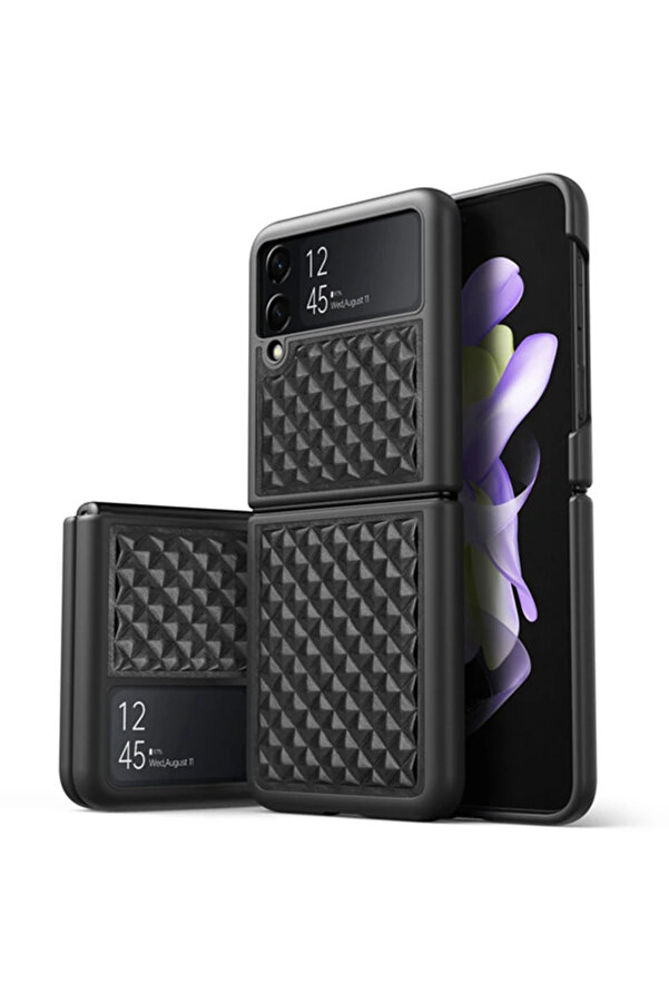 Dux Duci̇s Veni̇ce Seri̇es Samsung Galaxy Z Fli̇p4 5G İçi̇n Premi̇um Deri̇ Kılıf-(19 - Dropx1622-5196