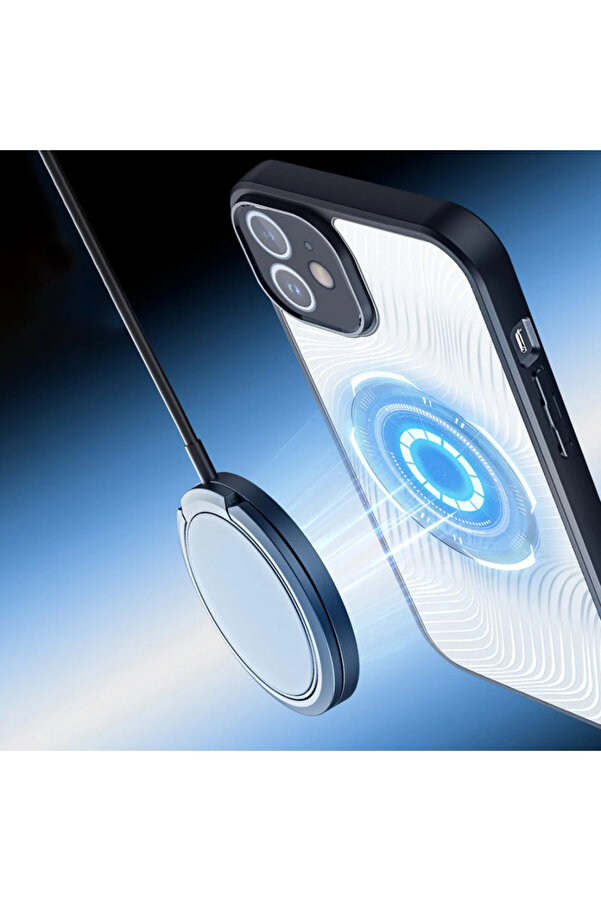 Dux Duci̇s İphone 12 Ai̇mo Seri̇es Mag Safe Premi̇um Buzlu Sert Pc-Tpu Kılıf-(1903 - Dropx7519-1085