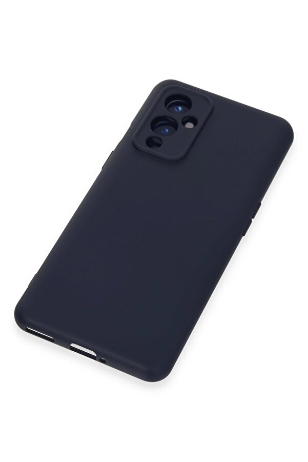 One Plus 9 Kılıf Nano İçi̇ Kadi̇fe Si̇li̇kon - Laci̇vert - Dropx5306-4476