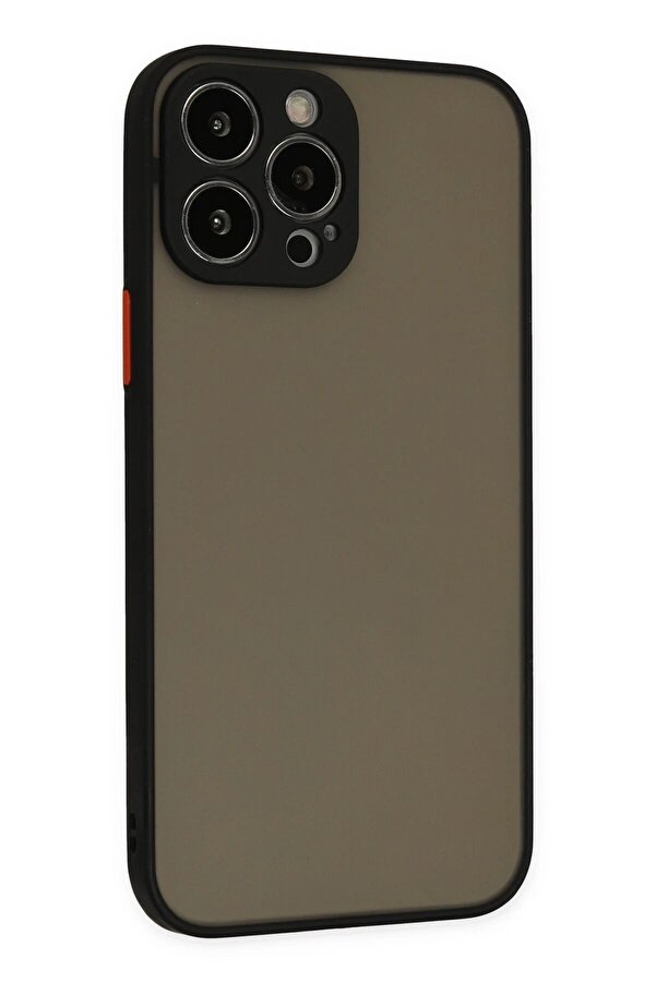 İphone 14 Pro Kılıf Montreal Si̇li̇kon Kapak - Si̇yah