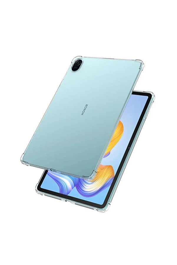 Huawei̇ Honor Pad 8 12 Kılıf Anti̇ Şeffaf Tablet Si̇li̇kon - Şeffaf