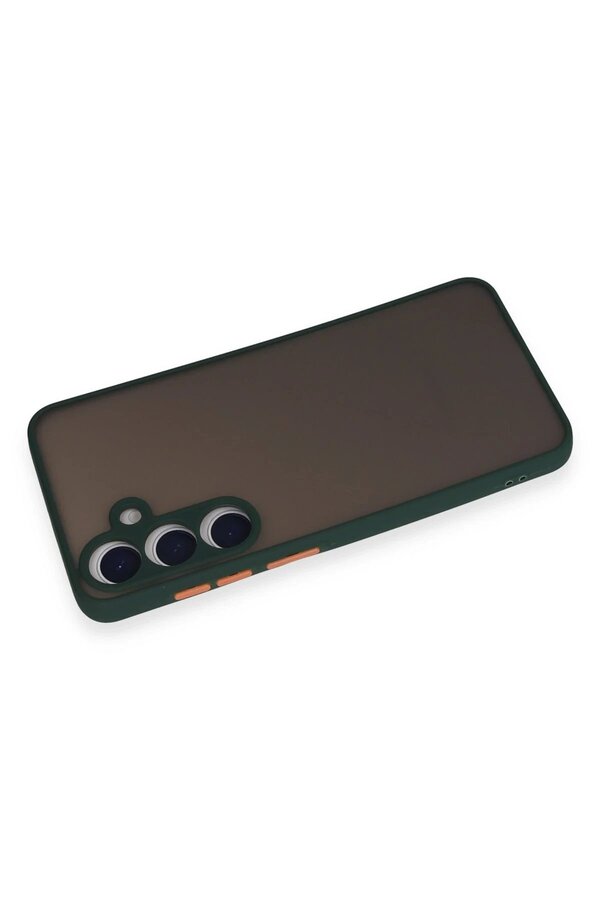 Samsung Galaxy S24 Kılıf Montreal Si̇li̇kon Kapak - Yeşi̇l