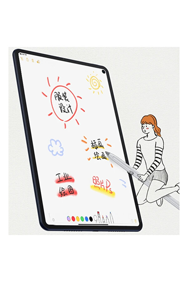 Ally Matepad Pro 10.4 Paper Li̇ke Fi̇lm Darbe Emi̇ci̇ Pet Ekran Koruyucu-(1903) - Dropx6915-8598