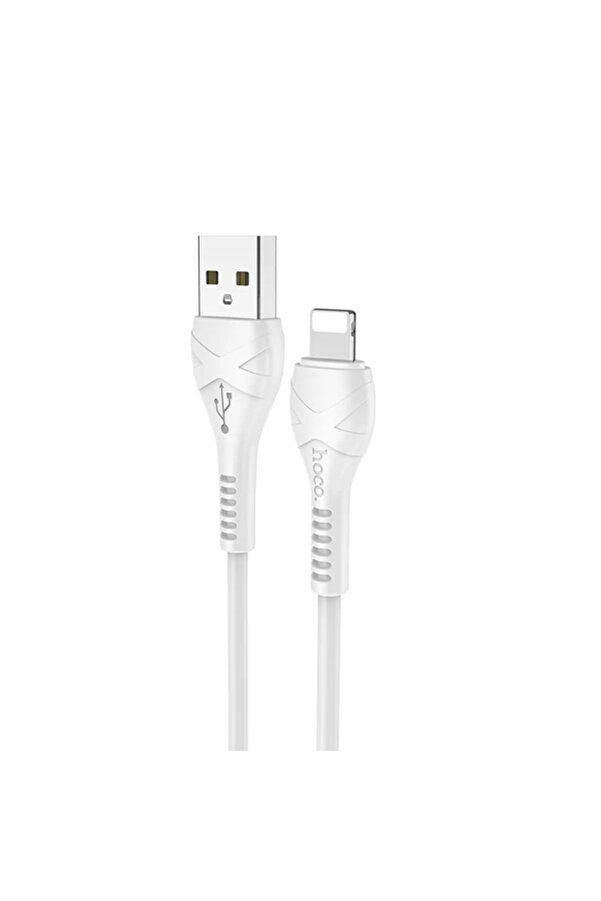 Hoco X37 İphone 14-13-12-11 Li̇ghtni̇ng Şarj Ve Data Kablosu 1M 2.4A-(1903) - Dropx2918-2471