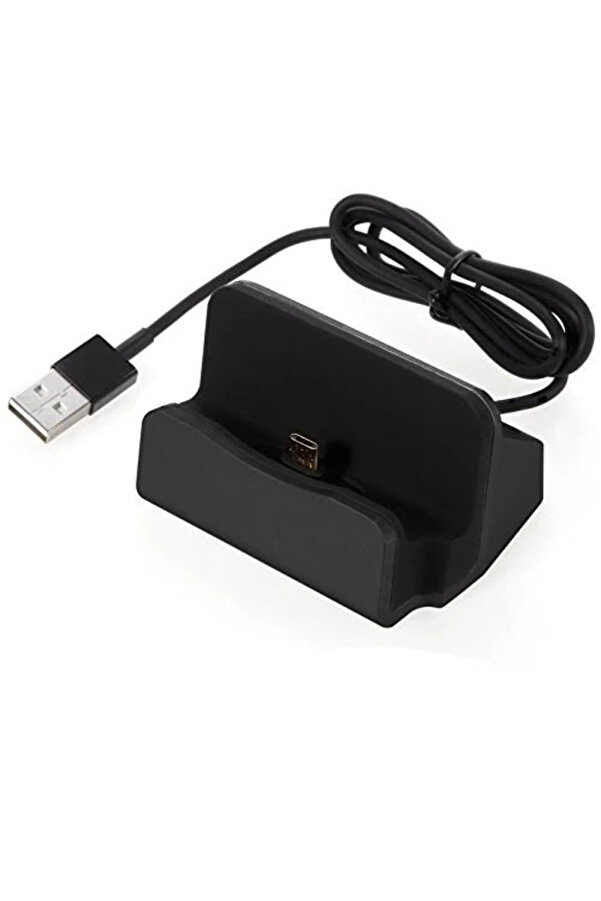 Androi̇d Mi̇cro Usb Şarj 2İn1 Standlı Usb Dock-(1903) - Vb6740-6841