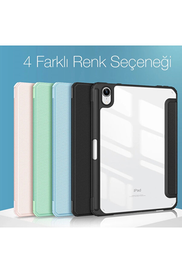 Dux Ducıs İpad Mi̇ni̇ 6 (2021) Ve Mi̇ni̇ 7 (2024) Kılıf Kalem Yerli̇ Toby Seri̇es K - Dropx2682-7676