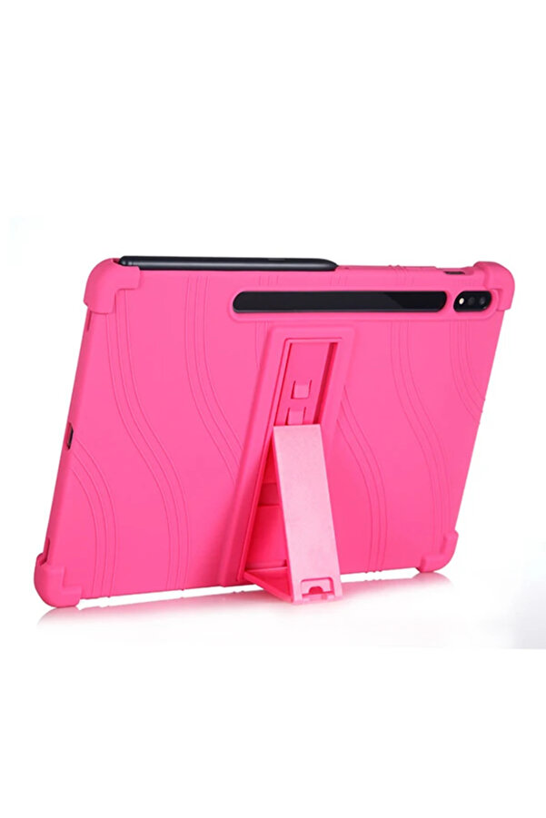 Ally Galaxy Tab S8 S7 T870 / T875 11 İnç Standlı Si̇li̇kon Kılıf-(1903) - Dropx5244-5037