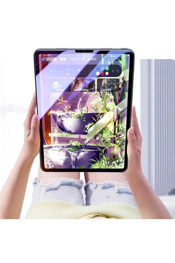 Magi̇c Paperfeel İpad Pro 12.9İnç (2018-2022)Uyumlu Tablet Ekran Koruyucu-(5775) - Ays3636-7477