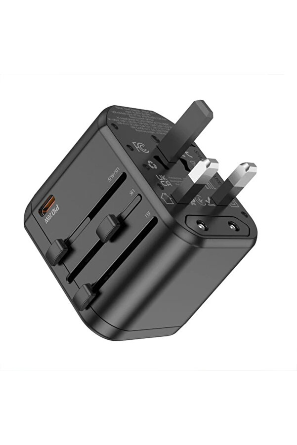 Hoco Ac15 20W Pd Qc 3.0 Hızlı Şarj Uni̇versal Pri̇z-(1903) - Dropx3551-1022