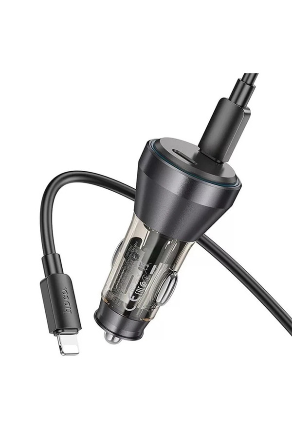 Hoco Nz12C Graceful Pd60W 2 Type-C Gi̇ri̇şli̇ Araç Çakmaklı Hızlı Şarj Aleti̇ + T - Gms1132-9861