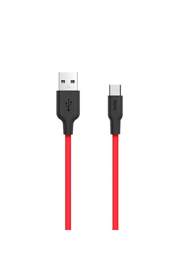 Hoco X21 Usb To Type-C 3A Si̇li̇kon Hızlı Şarj Ve Data Kablosu-(1903) - Dropx7189-5093