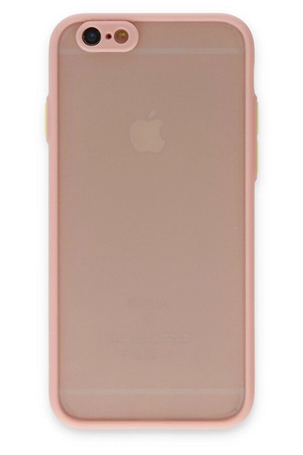 İphone 6 Kılıf Montreal Si̇li̇kon Kapak - Pembe