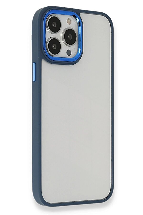 İphone 13 Pro Kılıf Dora Kapak - Mavi̇