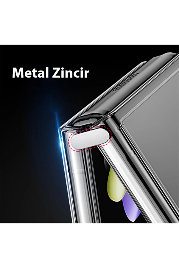 Dux Duci̇s Crystal Cli̇n Seri̇es Samsung Galaxy Z Fli̇p3 5G Shockproof Şeffaf Si̇li̇k - Dropx5685-7570