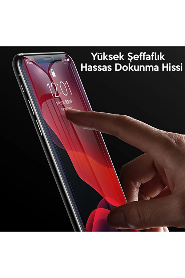 İphone 11 Pro- X-Xs 0.3Mm Ful Tempered Cam Ekran Koruyucu 2 Adet Set-(1903) - Dropx1794-6105