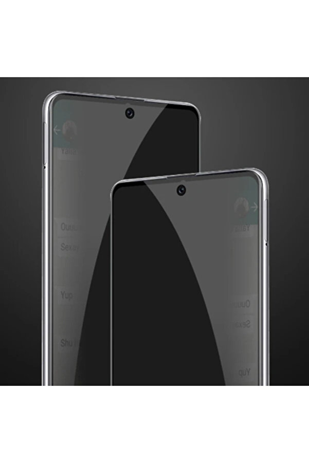 Ally Sm Galaxy A71 3D Full Pri̇vacy Gi̇zli̇li̇k Tempered Cam Ekran Koruyucu-(1903) - Dropx9841-3043