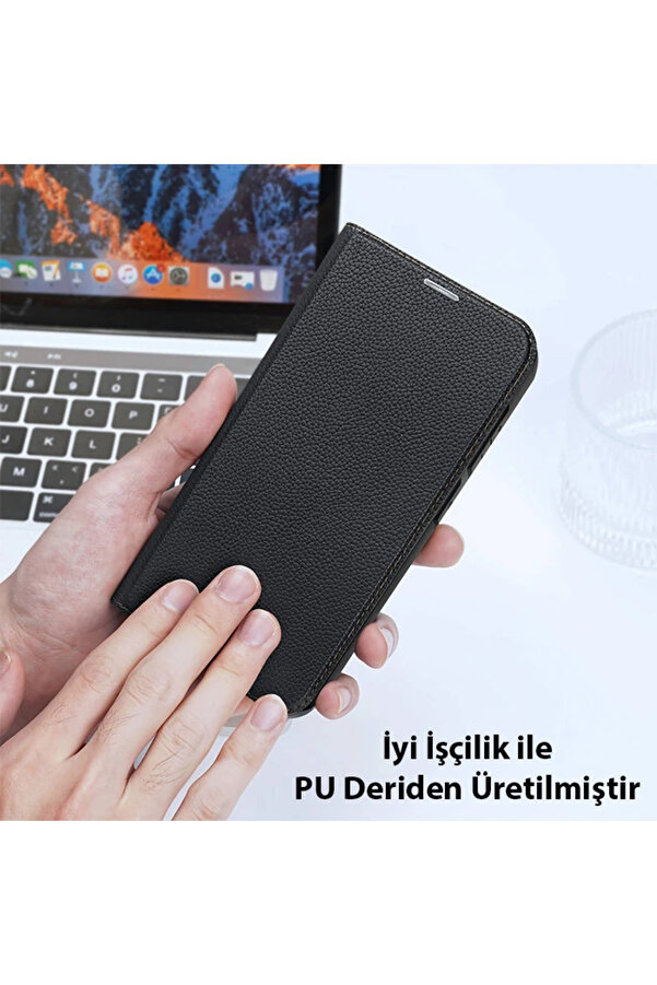 Dux Duci̇s Sm Galaxy S23 Plus Kılıf Ski̇n X2 Seri̇es Magneti̇c Pu Deri̇ Manyeti̇k Ka - Dropx7907-9242