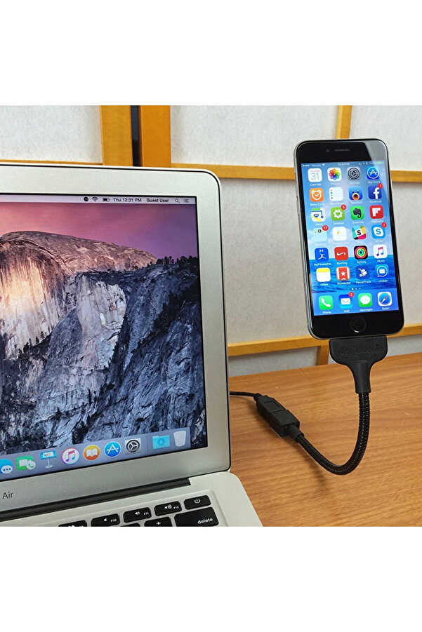 Lazy Acrobat Usb Stand Kablo İphone 5S678 Plus Xsxr Usb Kablo-(5775) - Gms8830-4587