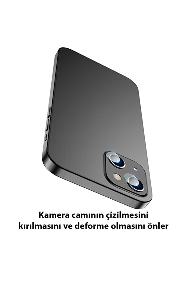 Ally İphone 14 Tempered Glass Cam Kamera Koruyucu-(1903) - Dropx1469-1223