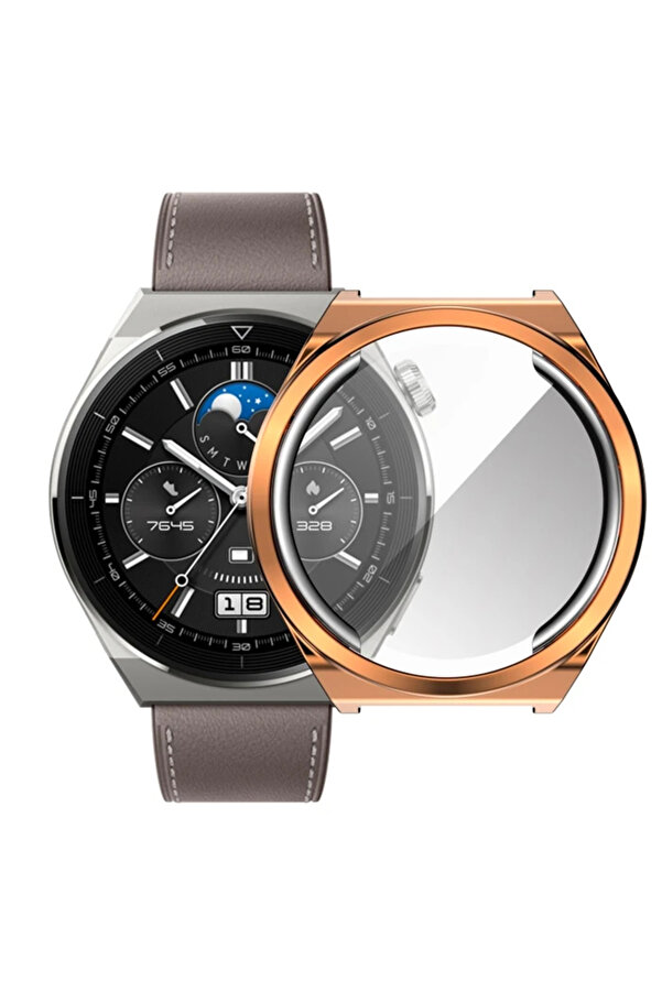 Ally Huaewei̇ Watch Gt 3 Pro 43Mm Kılıf 360 Full Koruma Ultra İnce Si̇li̇kon Kı - Dropx8735-9047