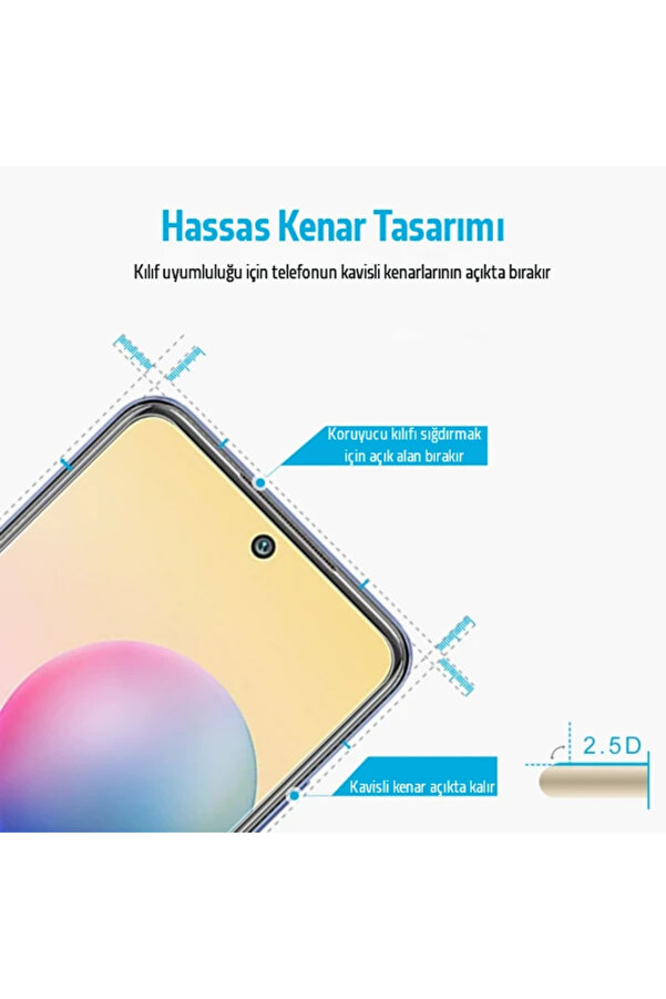 Xi̇aomi̇ Redmi̇ Note 10 -Poco M3 Pro Tempered Cam Ekran Koruyucu-(1903) - Dropx2476-3314