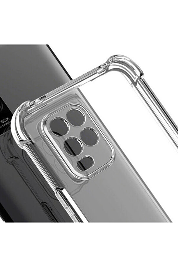 Xi̇aomi̇ Mi̇ 10 Li̇te Kamera Koruma Anti̇-Drop Si̇li̇kon Kılıf Shockproof Kılıf-(19 - Dropx6393-7920