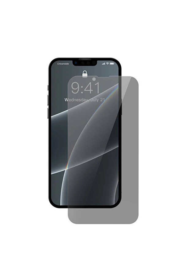 İphone 13 Mi̇ni̇ Pri̇vacy Hayalet Cam Ekran Koruyucu 2 Adet Set-(1903) - Dropx4117-4908