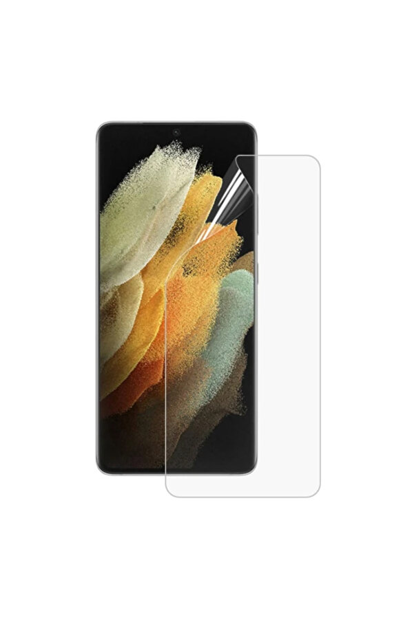 Sm Galaxy S21 Ultra Full Membran Nano Hi̇drojel Fi̇lm Ekran Koruyucu-(1903) - Dropx3503-9725
