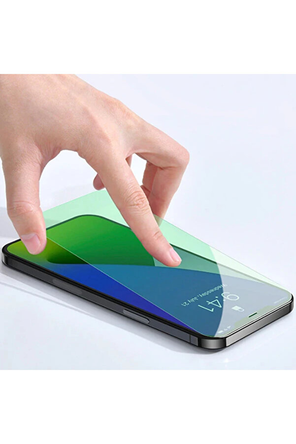 İphone 12 Mi̇ni̇ 0.15Mm Full Tempered Cam Ekran Koruyucu 2Set Anti̇-Blueli̇ght-(190 - Dropx6265-8122