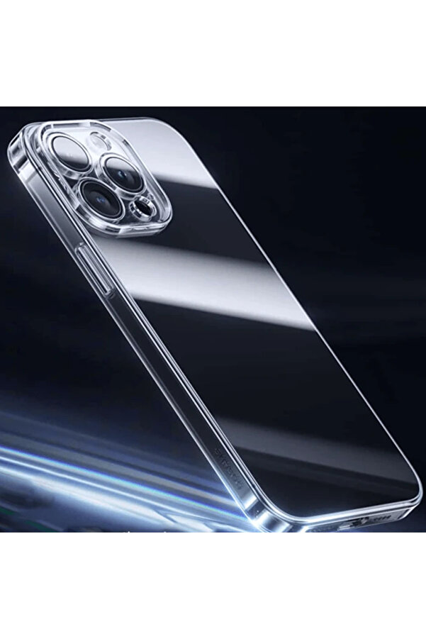 İphone 15 Plus Uyumlu Corni̇ng Seri̇si̇ Si̇li̇kon Kılıf + Tempered Ekran Koruyucu Set