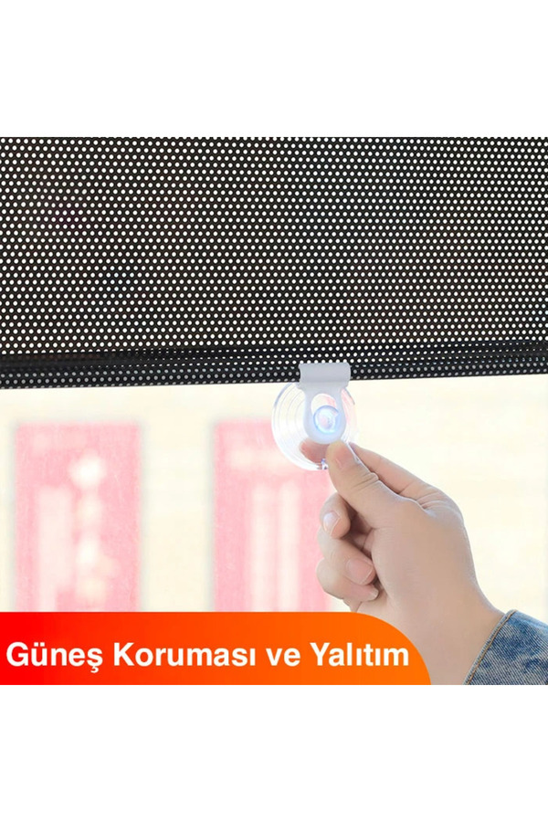 Araba Araç İçi̇ Katlanabi̇li̇r Araç Oto Ön Cam Güneşli̇k Branda 58X125Cm-(1903 - Dropx5623-4709