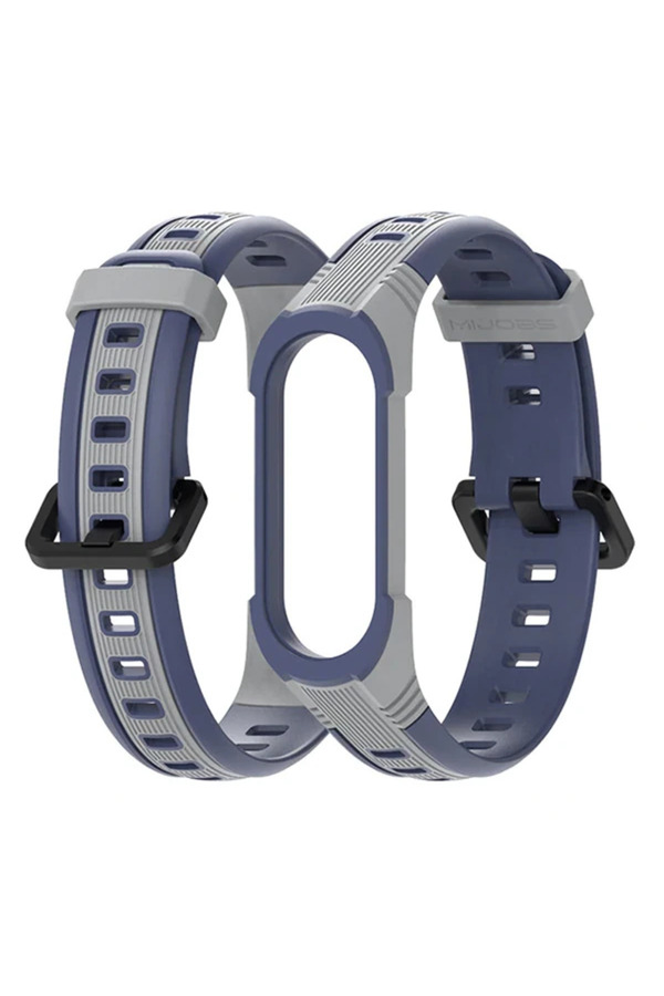 Mi̇jobs Xi̇aomi̇ Mi̇ Band 5-4 Çi̇ft Renk Kayış Kordon-(1903) - Brh029742-1704