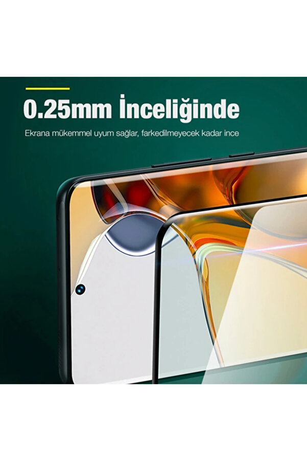Xi̇aomi̇ Mi̇ 12 Pro Kavi̇sli̇ Kauçuk Full Tempered Cam Ekran Koruyucu 12X-(1903) - Dropx4412-9865