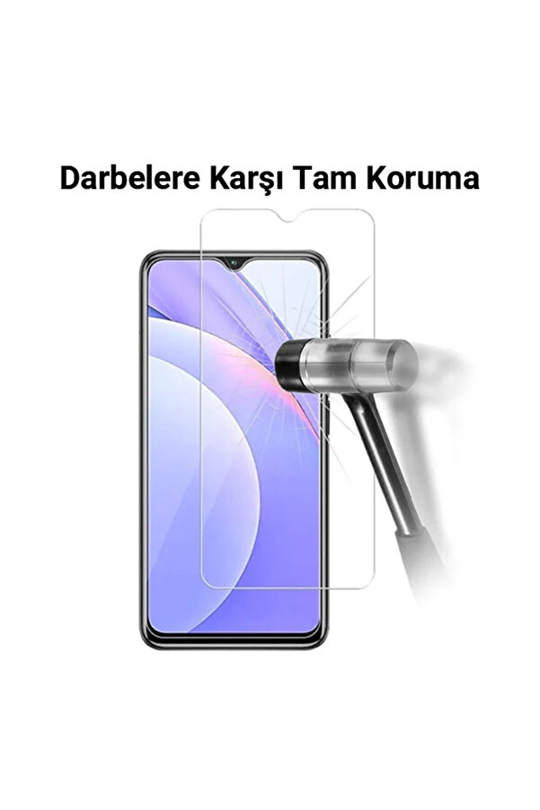 Ally Xi̇aomi̇ Redmi̇ 9T Tempered Kırılmaz Cam Ekran Koruyucu-(5775) - Gms4159-1660