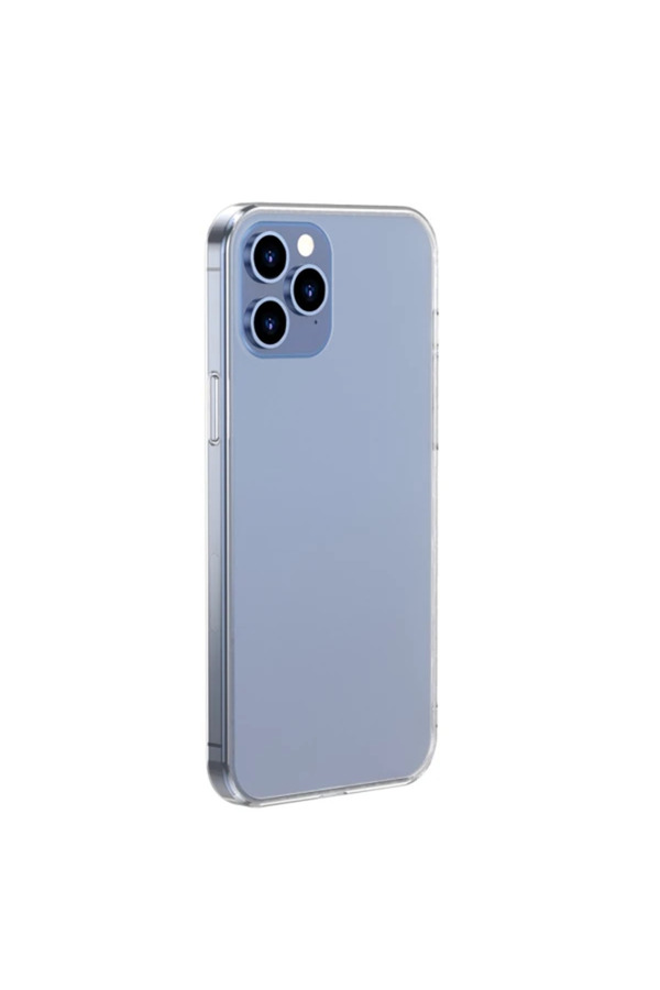 Frosted Glass İphone 12 Pro Max 6.7İnch Shockproof Koruyucu Kılıf-(5775) - Gms5387-7706