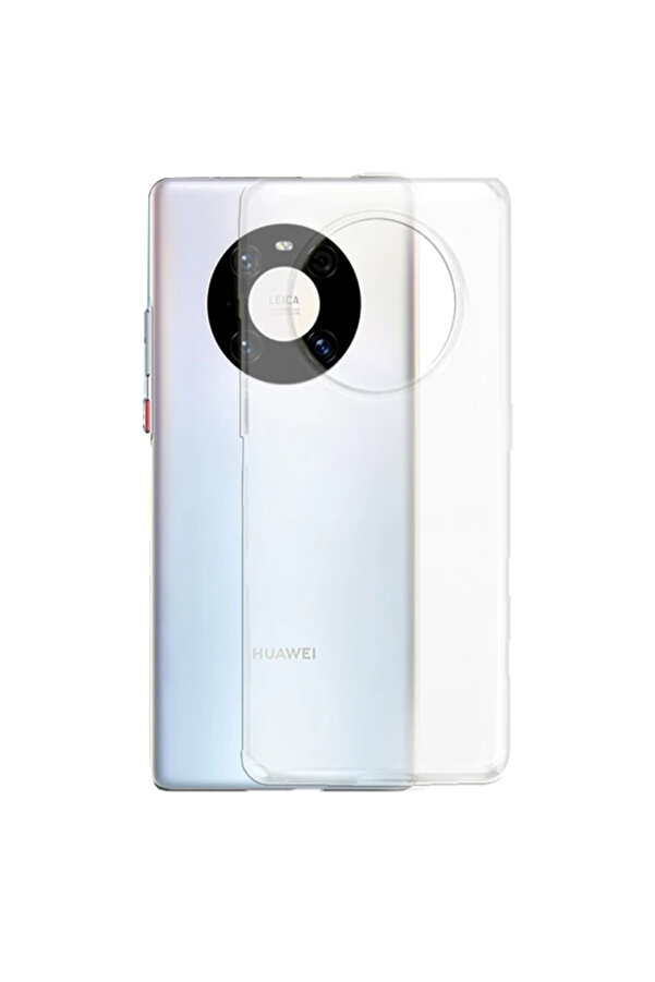 Gor Huawei̇ Mate 40 Pro Kılıf Kamera Korumalı Şeffaf Si̇li̇kon Kılıf-(1903) - Ust3210-7206