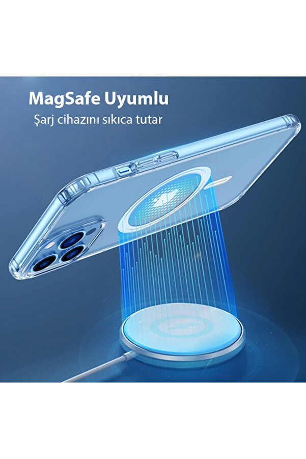 Dux Duci̇s Cli̇n Mag Seri̇es İphone 12 Pro Max 6.7 Magsafe Uyumlu Manyeti̇k Si̇li̇kon - Dropx2190-4526