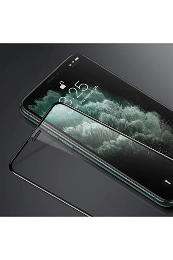 Kuulaa İphone 11 Pro Max3D Full Kırılmaz Tempered Cam Koruyucu-(1903) - Nover1479-2445